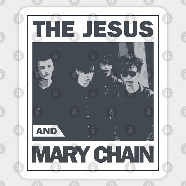 The Jesus And Mary Chain Sticker by Farewell~To~Us